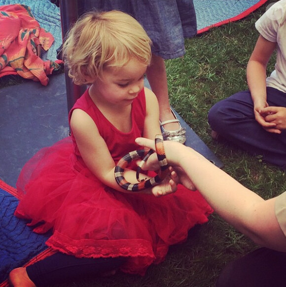 Lisa Osbourne a ajouté une photo de sa fille Pearl sur son compte Instagram, le 27 avril 2015