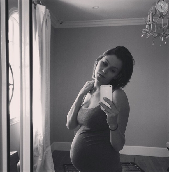 Lisa Osbourne enceinte a ajouté une photo sur son compte Instagram, le 25 mars 2015