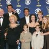 Le casting de la série 'Everybody Loves Raymond' aux Emmy Awards à Los Angeles, le 18 septembre 2005