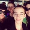 Madylin Sweeten avec ses frères Sawyer et Sullivan - photo publiée sur son compte Instagram le 3 janvier 2014