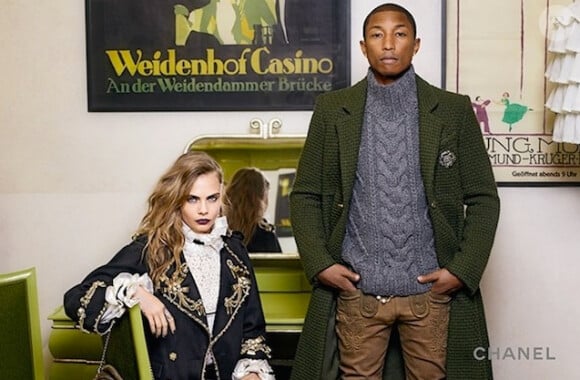 Cara Delevingne et Pharrell Williams stars de la campagne Chanel