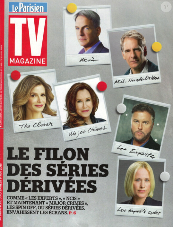 Le Parisien TV magazine du 3 au 9 mai 2015.