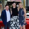 Julianna Margulies, Michael J. Fox et sa femme Tracy Pollan - Julianna Margulies reçoit son étoile sur le Walk of Fame à Hollywood, le 1er mai 2015.
