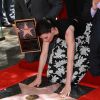 Julianna Margulies reçoit son étoile sur le Walk of Fame à Hollywood, le 1er mai 2015.