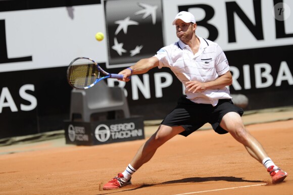 Andy Roddick lors de l'Open de Rome en mai 2011