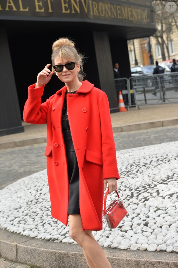 Renée Zellweger - Arrivées au défilé de mode "Miu Miu", collection prêt-à-porter automne-hiver 2015/2016, à Paris. Le 11 mars 2015  