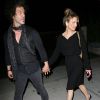 Renee Zellweger et son petit-ami le rocker Doyle ont dîné au restaurant Cecconi à West Hollywood, le 20 mai 2014.