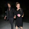 Renee Zellweger et son petit-ami le rocker Doyle ont dîné au restaurant Cecconi à West Hollywood, le 20 mai 2014. 