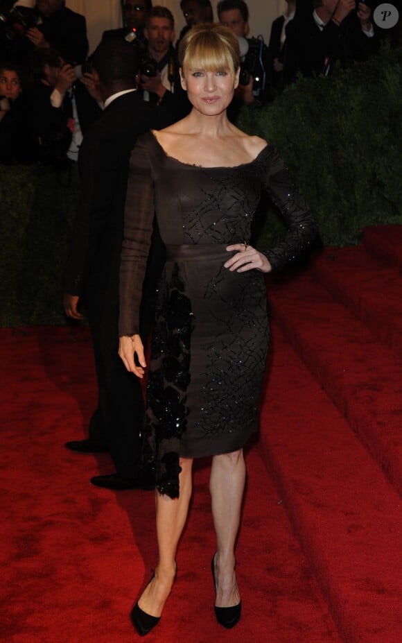 Renée Zellweger - Soiree "'Punk: Chaos to Couture' Costume Institute Benefit Met Gala" a New York le 6 mai 2013. 