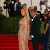 Beyoncé Knowles et son mari Jay-Z - Soirée Costume Institute Gala 2015 dit Met Ball au Metropolitan Museum of Art à New York, le 4 mai 2015
