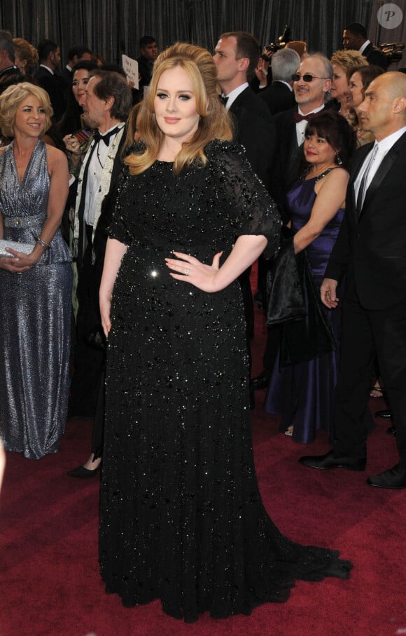 Adele - 85eme ceremonie des Oscars a Hollywood. Le 24 fevrier 2013  85th Academy Awards (The Oscars). (Hollywood, CA)24/02/2013 - Hollywood