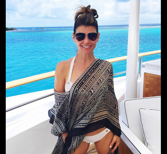 Lori Loughlin en vacances, sur Instagram le 1er avril 2015