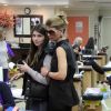 Lori Loughlin se rend dans un salon de manucure avec sa fille Isabella à Beverly Hills, le 27 février 2014 
