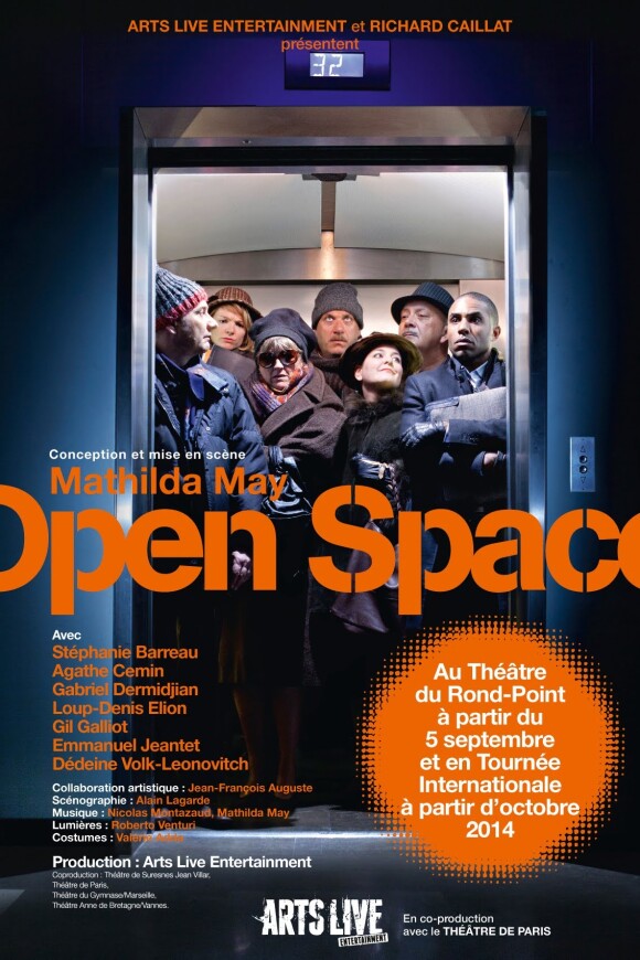 Le spectacle Open Space au théâtre de Paris jusqu'au 31 mai 2015