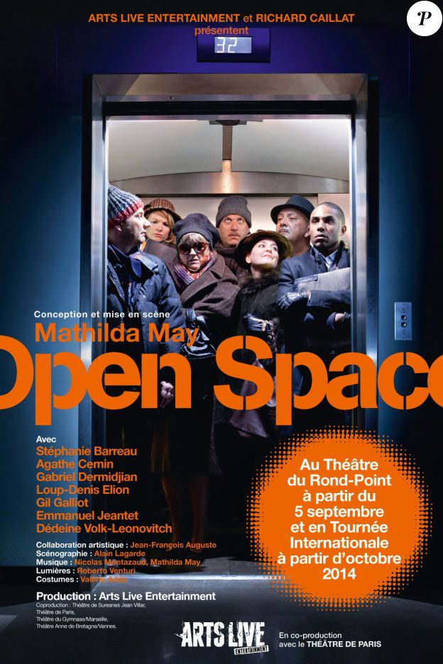 Le spectacle Open Space au théâtre de Paris jusqu'au 31 mai 2015