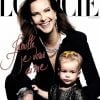 Carole Bouquet pose avec sa petite-fille en couverture de L'Officiel (décembre 2012-janvier 2013)