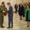 Le prince Harry en Nouvelle-Zélande, au premier jour de sa visite, le 9 mai 2015