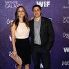 Jason Biggs et sa femme Jenny Mollen - Soirée "Variety and Women in Film Emmy Nominee Celebration" à West Hollywood. Le 23 août 2014