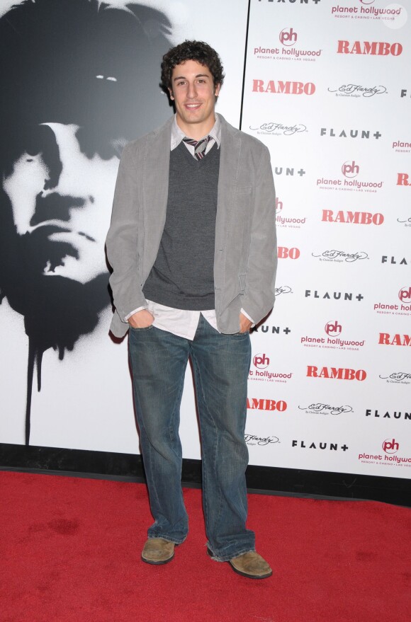 Jason Biggs, plus jeune et plus svelte - Première de Rambo held au Planet Hollywood Resort et Casino de Las Vegas, le 24 janvier 2008