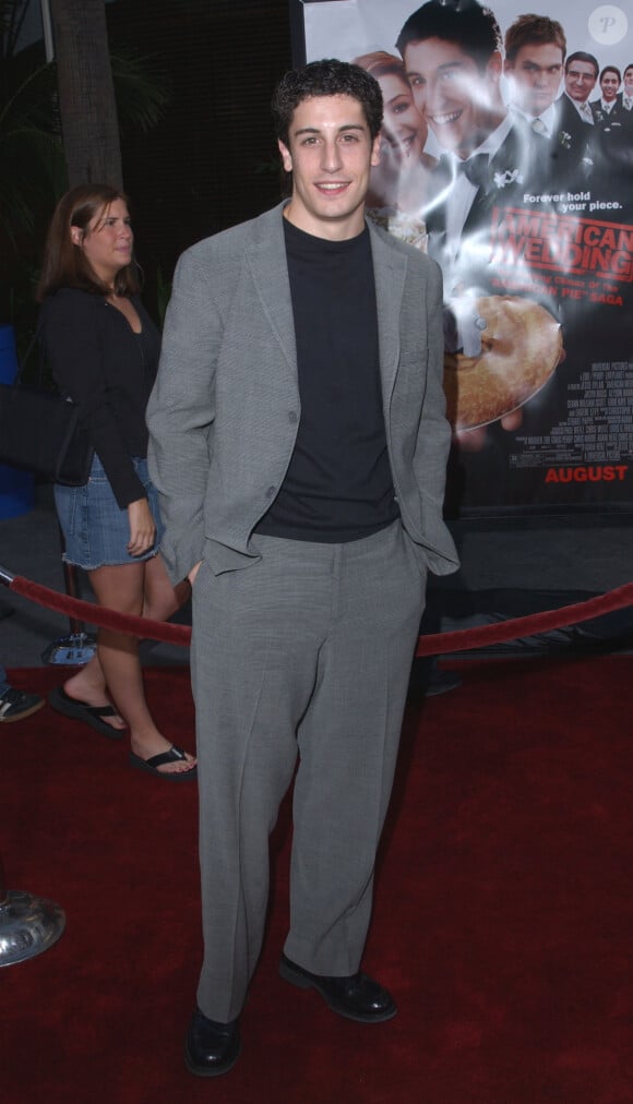Jason Biggs, plus jeune et plus svelte à la Premiere de 'American Wedding' à Universal City le 28 juillet 2003