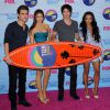 Paul Wesly, Nina Dobrev, Ian Somerhalder, Kat Graham lors des Teen Choice Awards à Los Angeles, le 22 juillet 2012