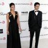 Nina Dobrev et Ian Somerhalder lors des 20ème Academy Awards Viewing Party, à Hollywood  le 26 février 2012