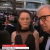 Woody Allen était accompagné de sa femme Soon-Yi Previn le 15 mai 2015 au Festival de Cannes pour la projection de son film L'homme irrationnel.