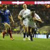 Manu Tuilagi lors du match Angleterre - France du Tournoi des VI Nations le 23 février 2013