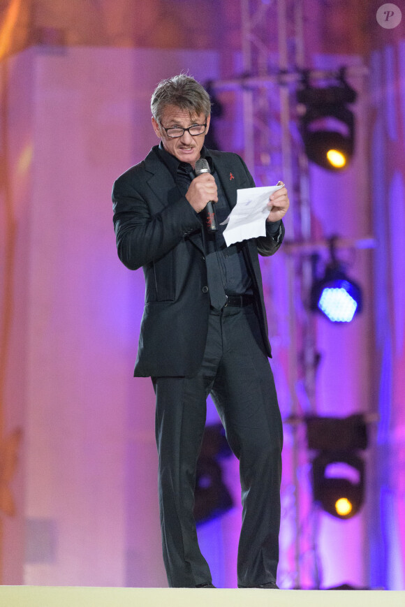 Sean Penn lors du Life Ball 2015 à Vienne, le 16 mai 2015 