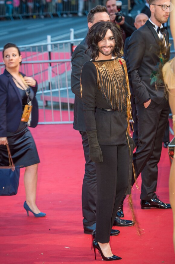 Conchita Wurst lors du Life Ball 2015 à Vienne, le 16 mai 2015  