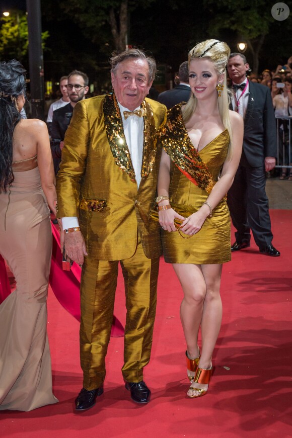 Richard et Cathy Lugner lors du Life Ball 2015 à Vienne, le 16 mai 2015  