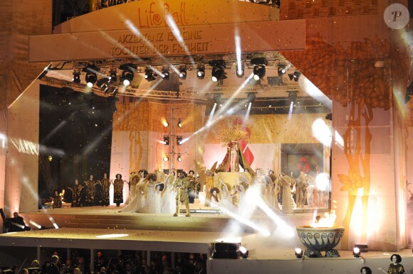 Illustration lors du Life Ball 2015 à Vienne, le 16 mai 2015 