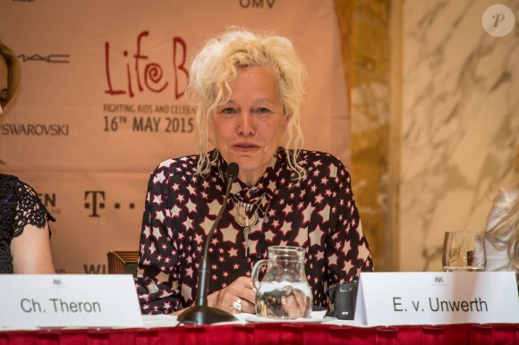 Ellen von Unwerth à la conférence de presse « Life Ball Gold » à Vienne, le 16 mai 2015 