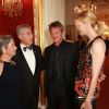 Sean Penn et Charlize Theron au gala Hofburg Champagne lors du Life Ball 2015 à Vienne, le 16 mai 2015