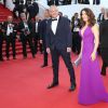 Salma Hayek et son mari François-Henri Pinault - Montée des marches du film "Carol" lors du 68e Festival International du Film de Cannes, le 17 mai 2015.