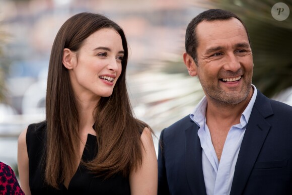 Charlotte Le Bon et Gilles Lellouche - Photocall du film "Vice Versa" lors du 68e Festival International du Film de Cannes, le 18 mai 2015.