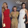 Guest, Caroline Scheufele et Adriana Lima - Soirée Chopard Gold Party à Cannes lors du 68ème festival international du film. Le 18 mai 2015  
