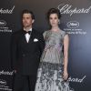 Elettra Rossellini Wiedemann et James Marshall - Soirée Chopard Gold Party à Cannes lors du 68ème festival international du film. Le 18 mai 2015 