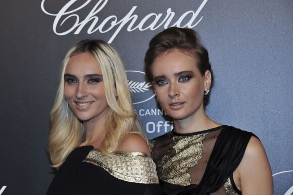 Guest et Olga Sorokina - Soirée Chopard Gold Party à Cannes lors du 68ème festival international du film. Le 18 mai 2015  