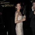  Sara Sampaio - People &agrave; la sortie de la soir&eacute;e Chopard Gold Party lors du 68&egrave;me festival international du film de Cannes. Le 18 mai 2015  
