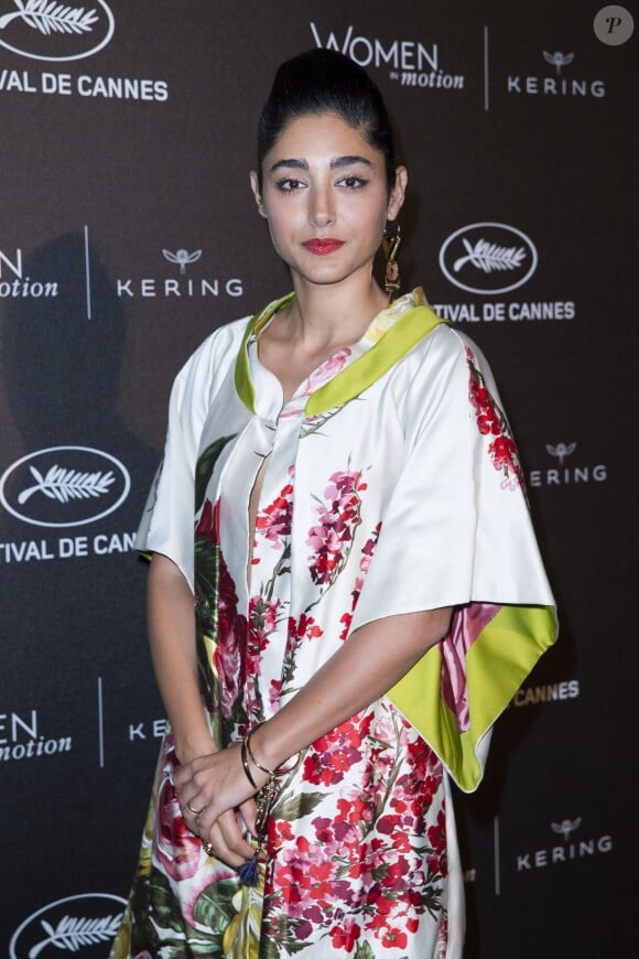Golshifteh Farahani - Remise du Prix Kering "Women in Motion" au Suquet lors du 68e festival international du film de Cannes le 17 mai 2015.