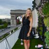 Maria Sharapova était à la Maison du Danemark pour Evian, le 18 mai 2015 à Paris