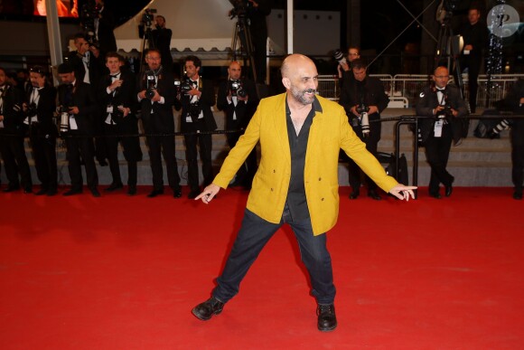 Gaspar Noé - Montée des marches du film "Love" lors du 68e Festival International du Film de Cannes, le 20 mai 2015.