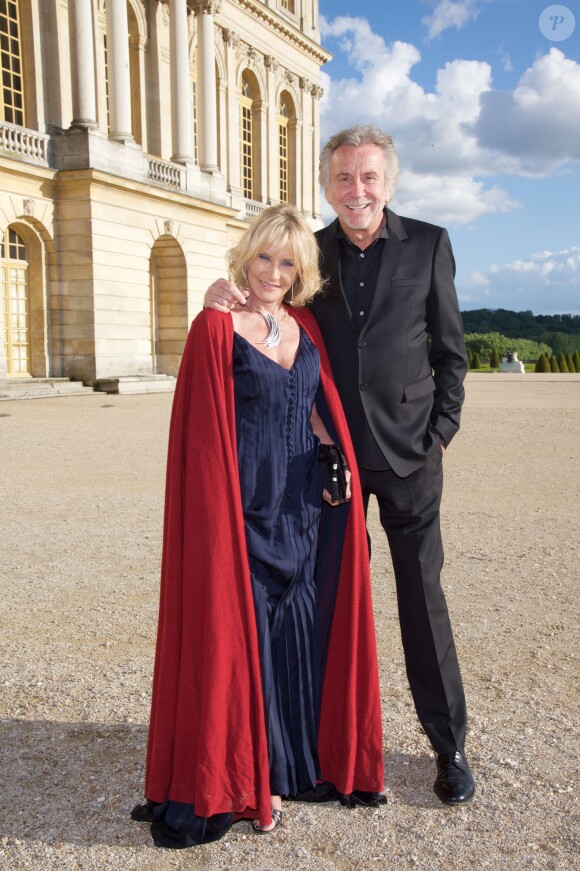 M et Mme Bernar Venet - Soirée du tricentenaire de la Maison Martell au château de Versailles le 20 mai 2015. Diane Kruger est l'égérie de Martell pour le tricentenaire de cette marque de cognac du groupe Pernod-Ricard.