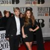 Jodi Albert et son mari Kian Egan à la Soirée des "Brit Awards 2014" en partenariat avec MasterCard à Londres, le 19 février 2014. 