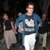 John Mayer est allé dîner au restaurant Madeo à West Hollywood. Le 2 juin 2014 