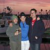 Charlie Sheen et ses amis dont son manager Robert Maron, le 9 mai 2013 à Los Angeles