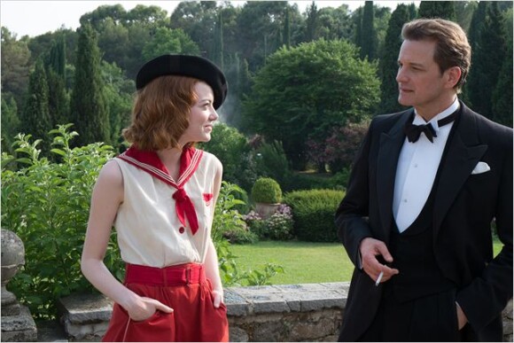 Le film Magic in the Moonlight avec Emma Stone (26 ans) et Colin Firth (54 ans)