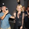 Pamela Anderson à la sortie de Crossroads, un restaurant vegan à West Hollywood le 7 mai 2015 