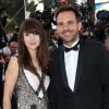 Christophe Michalak et sa femme Delphine McCarty - Montée des marches du film "The Little Prince" (Le Petit Prince) lors du 68 ème Festival International du Film de Cannes, à Cannes le 22 mai 2015. 